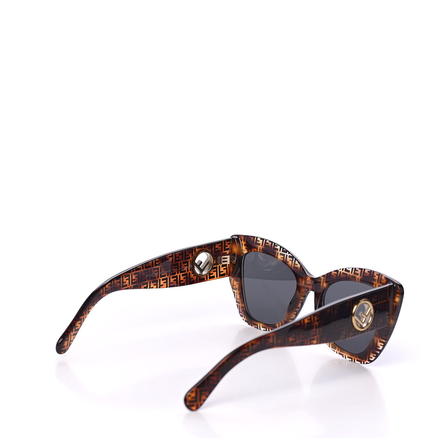 Acetate F is Fendi FF Cat Eye Sunglasses FF 0360/G/S Havana