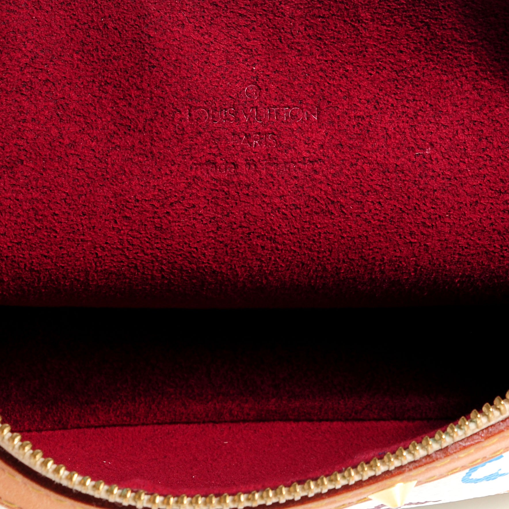Louis Vuitton Monogram Multicolor Pochette Accessories White 6 of 8