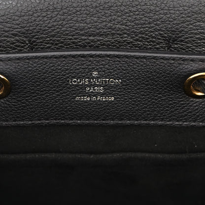 Louis Vuitton Calfskin Lockme Mini Backpack Black 6 of 12