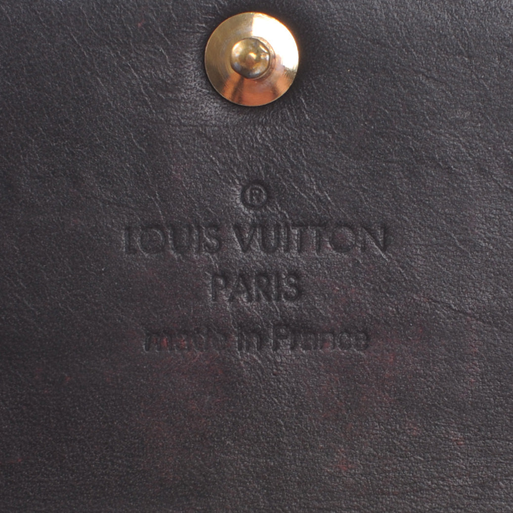 Vernis Sarah Wallet Amarante