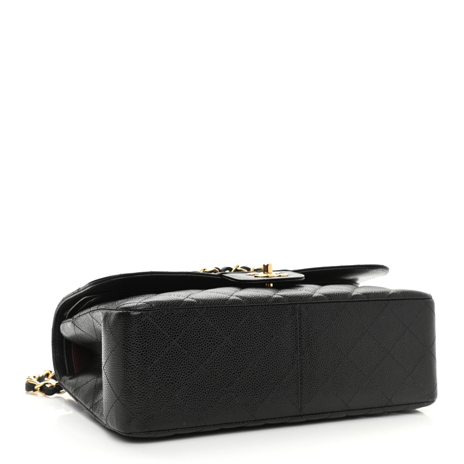 Chanel Caviar Quilted Jumbo Double Flap Black 4 of 10