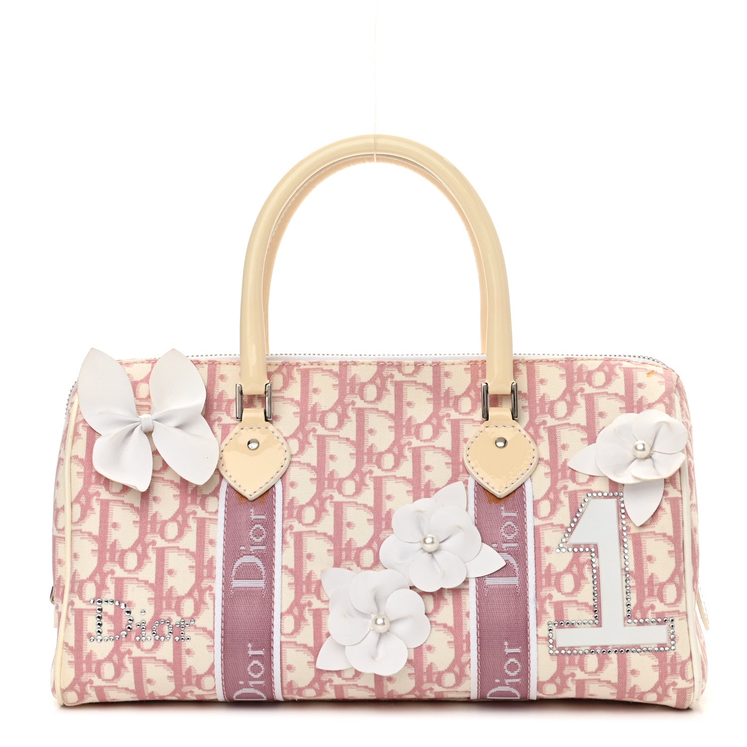 Christian Dior Monogram Girly Boston Pink 1 of 16