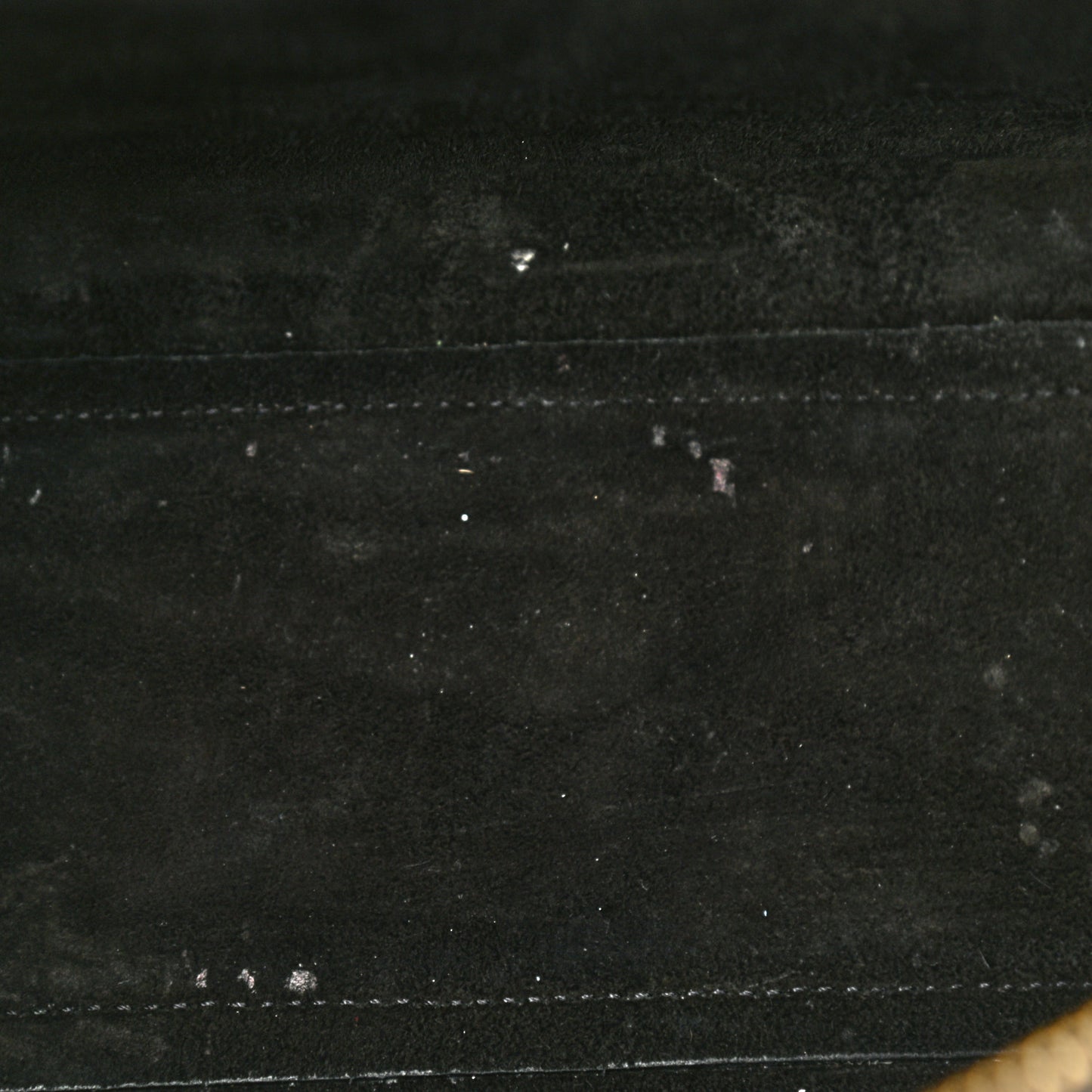 Grained Calfskin Nano Belt Bag Black