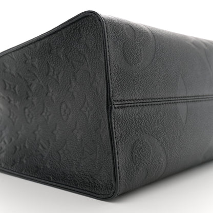 Louis Vuitton Empreinte Monogram Giant Onthego MM Black 8 of 10