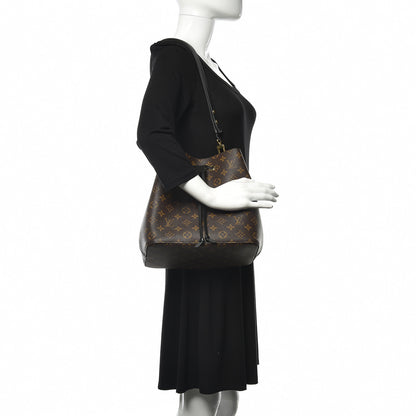 Louis Vuitton Monogram Neonoe MM Black 2 of 9