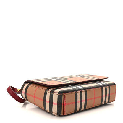 Burberry House Check Tartan Mix Hampshire Crossbody 4 of 9