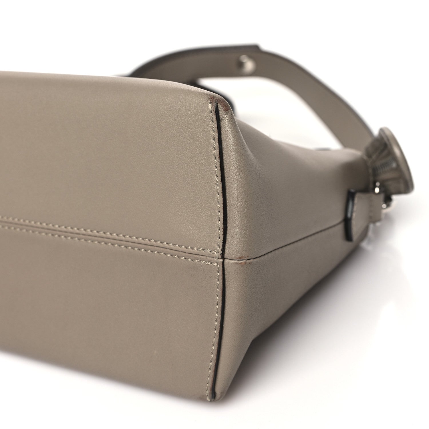 Fendi Vitello Dolce Medium By The Way Boston Bag Tortora 10 of 14