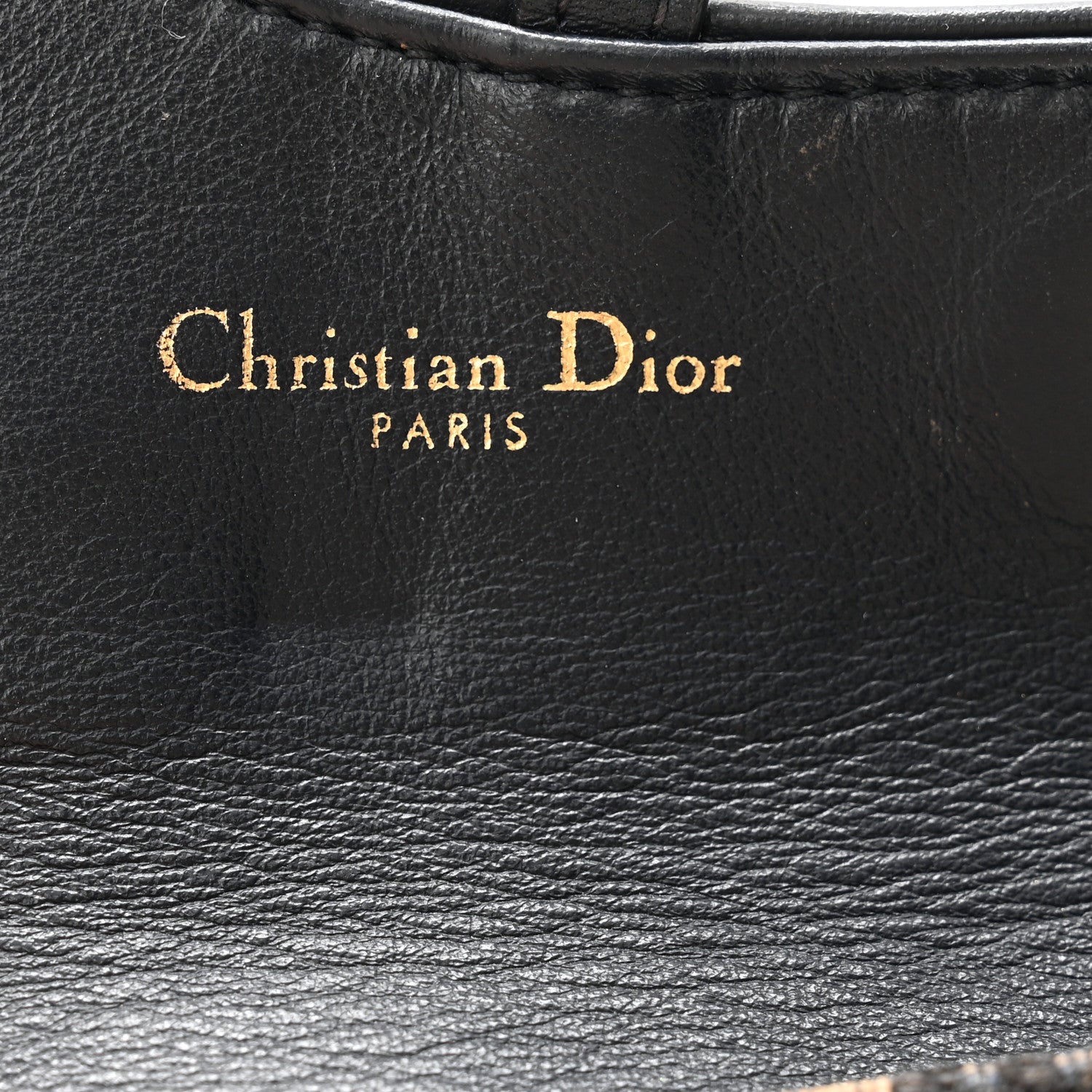 Christian Dior Oblique Nano Saddle Chain Pouch Blue 6 of 14