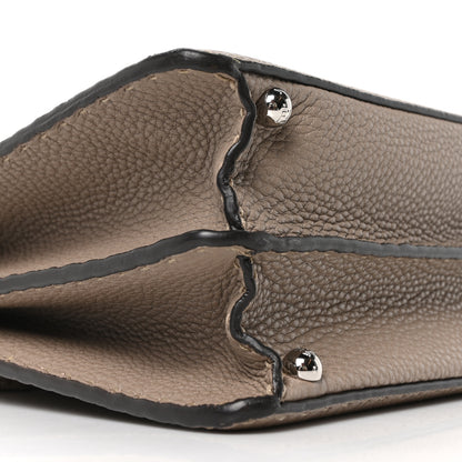 Fendi Cuoio Romano Selleria Chamois Medium Peekaboo I SEE U Satchel Corda Camelia Cipria 8 of 9