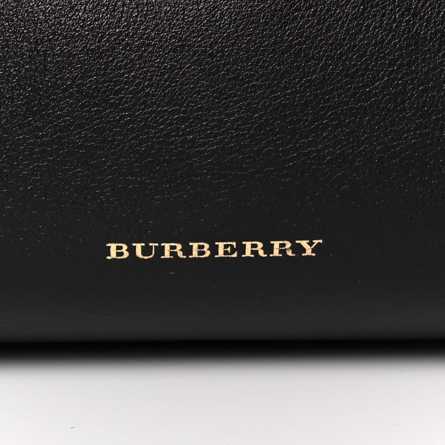 Burberry Smooth Calfskin Medium Sartorial Banner Tote Black 9 of 13