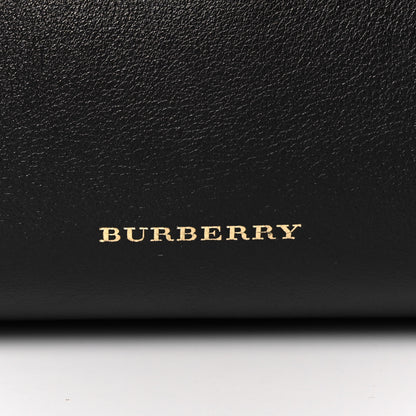 Burberry Smooth Calfskin Medium Sartorial Banner Tote Black 9 of 13