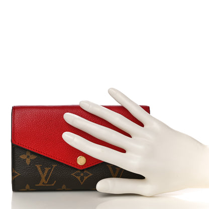 Louis Vuitton Monogram Pallas Compact Wallet Cherry 2 of 12