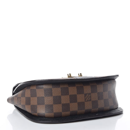 Louis Vuitton Damier Ebene Cuir Taurillon Wight Black 4 of 9