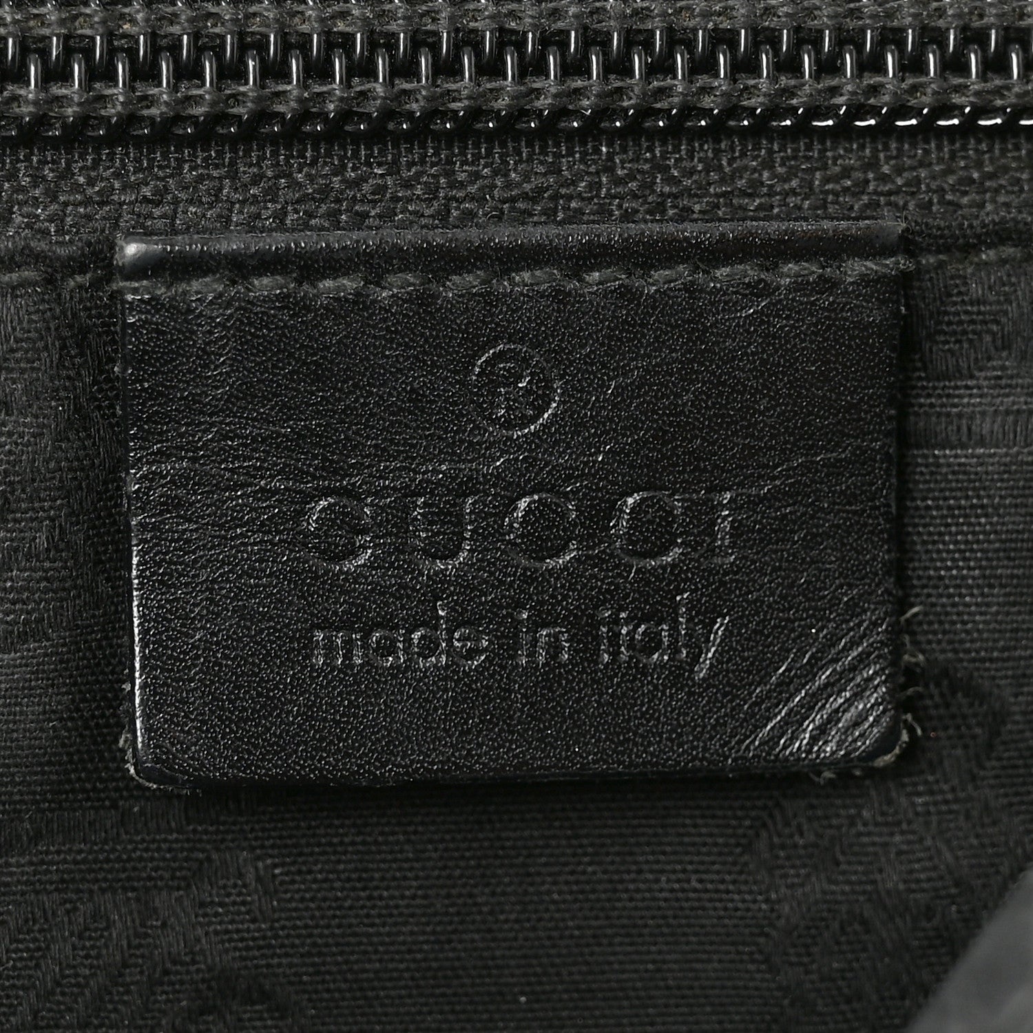 Gucci Imprime Monogram Medium Double Buckle Flap Messenger Bag Black 6 of 10