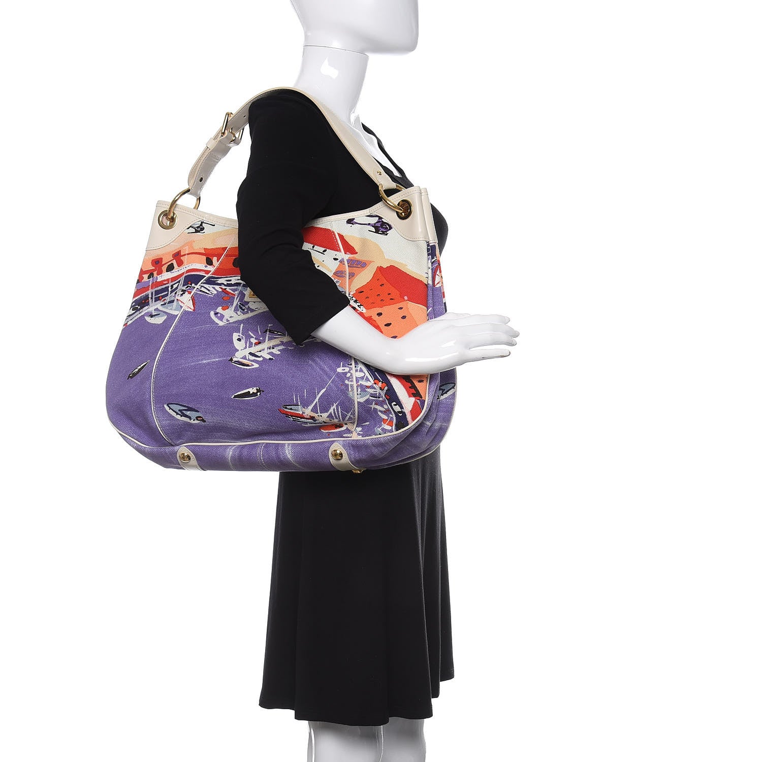 Louis Vuitton Canvas Riviera Cruise Galliera GM 2 of 10
