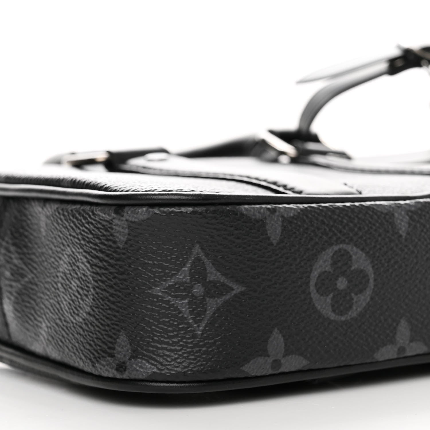 Louis Vuitton Monogram Eclipse Nano Porte Documents Voyage Black 7 of 8