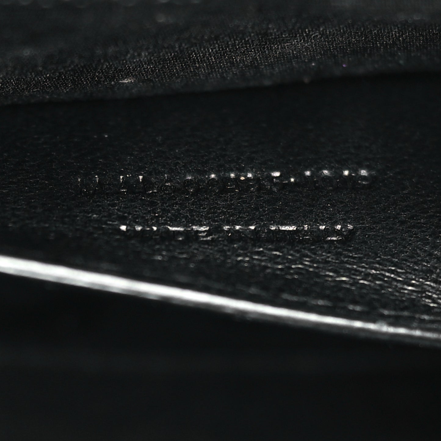 Grain De Poudre Textured Mixed Matelasse Triquilt Medium Monogram Monochrome Satchel Black