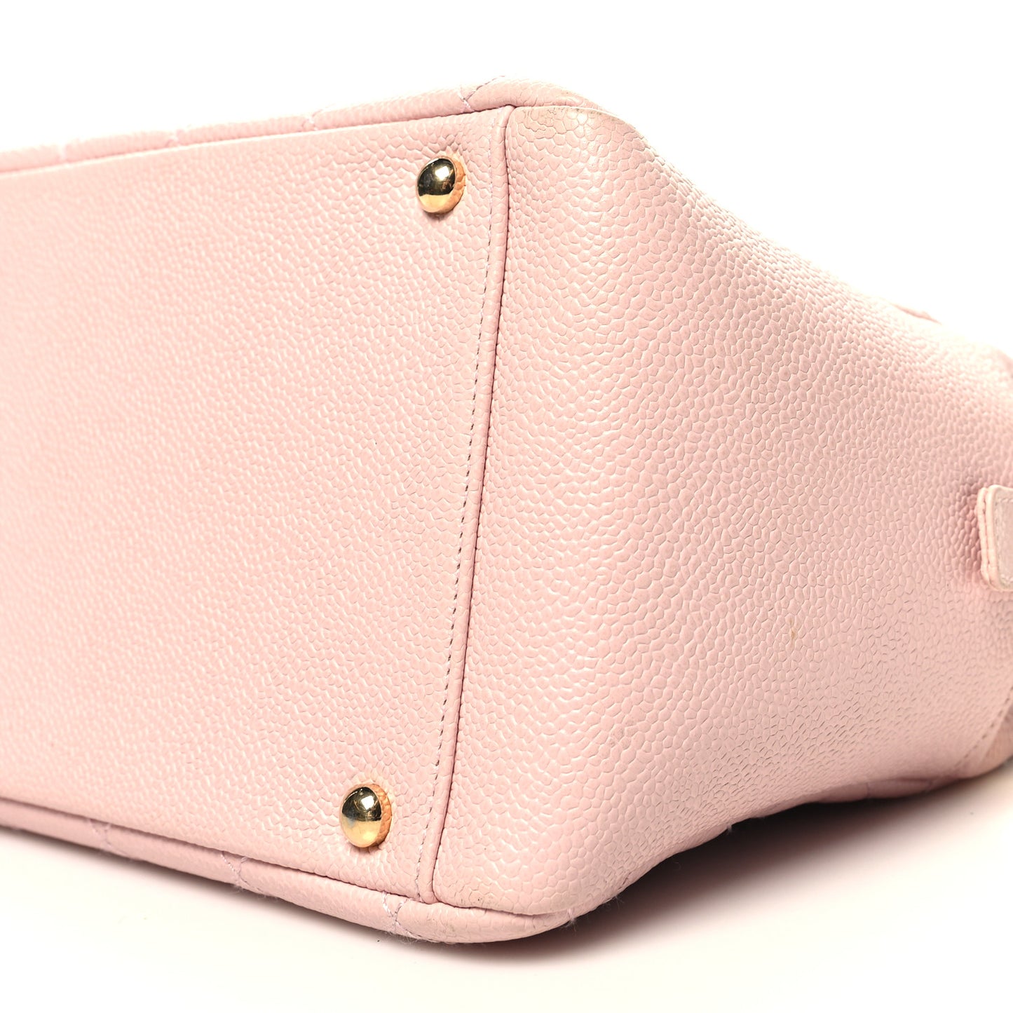 Caviar Quilted Petit Timeless Shopping Tote PTT Pink