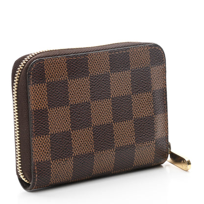 Louis Vuitton Damier Ebene Zippy Coin Purse 3 of 7
