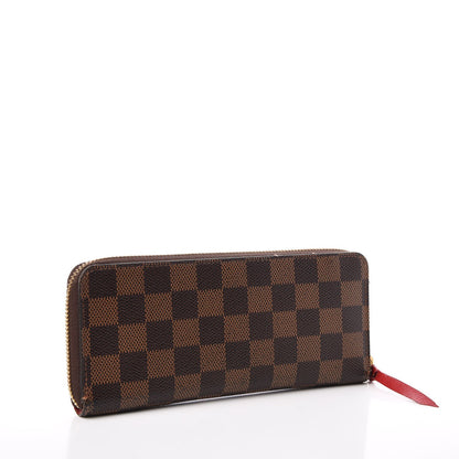 Louis Vuitton Damier Ebene Clemence Wallet 3 of 12