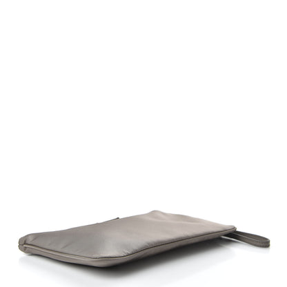 Prada Tessuto Nylon Saffiano Wristlet Argilla 4 of 7