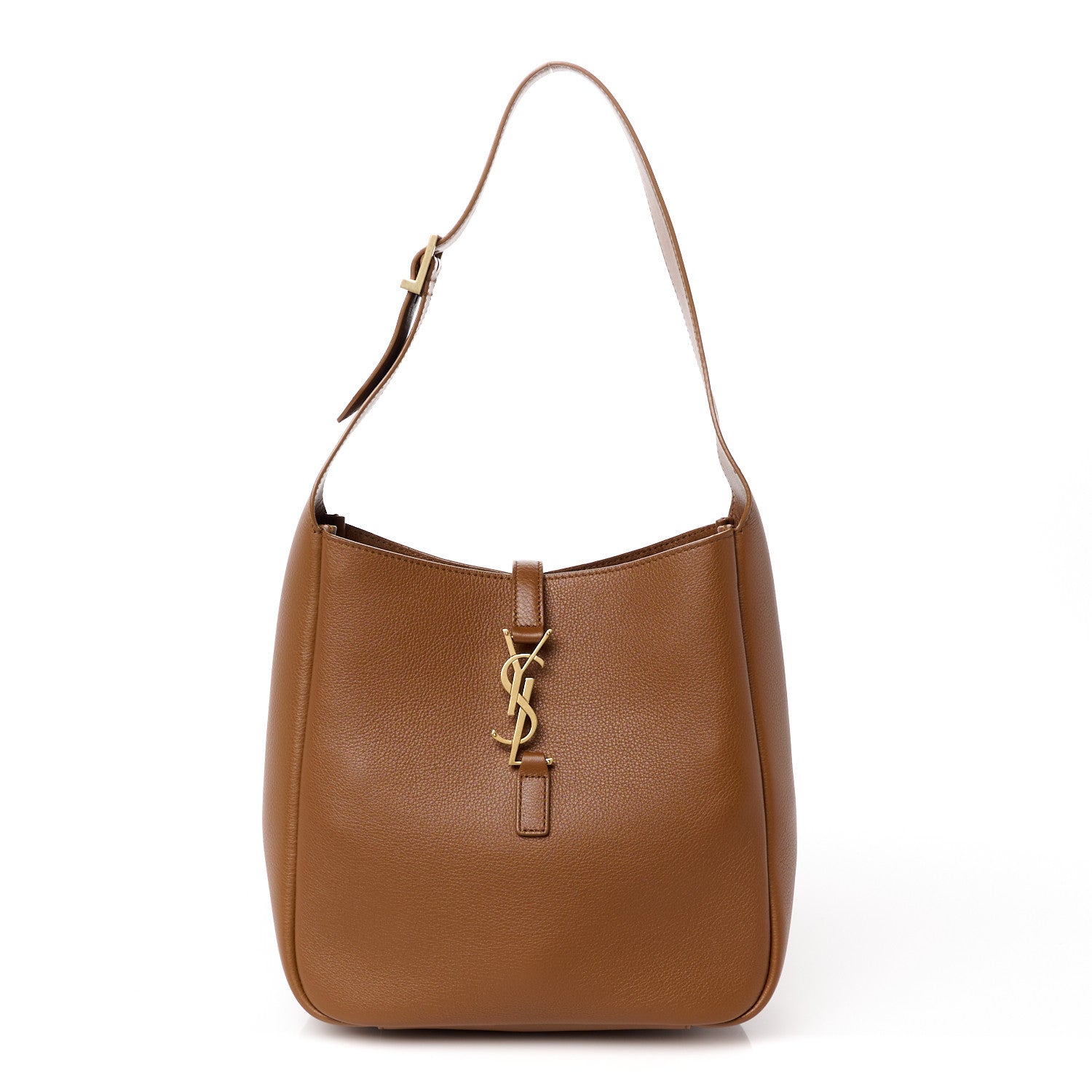 Saint Laurent Smooth Calfskin Small Le 5 A 7 Soft Hobo Fox 1 of 10