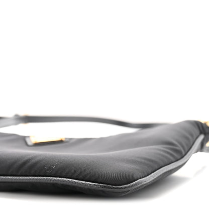 Prada Re-Nylon Saffiano Raso Shoulder Bag Black 9 of 10