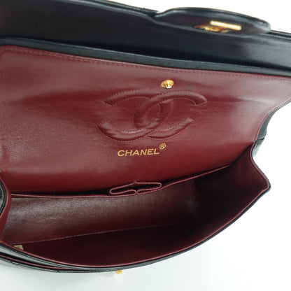 Chanel Lambskin Quilted Medium Double Flap Black 5 of 11