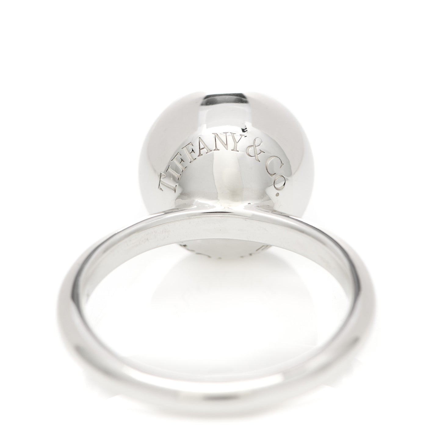 Sterling Silver 12mm HardWear Ball Ring 53 6.5