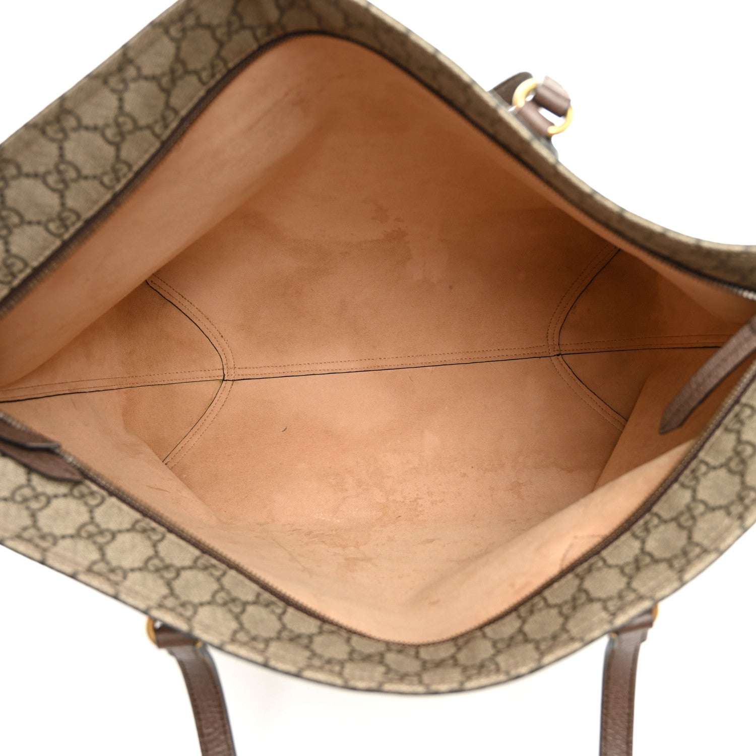 Gucci GG Supreme Monogram Medium Ophidia Shopping Tote Ebony 5 of 11