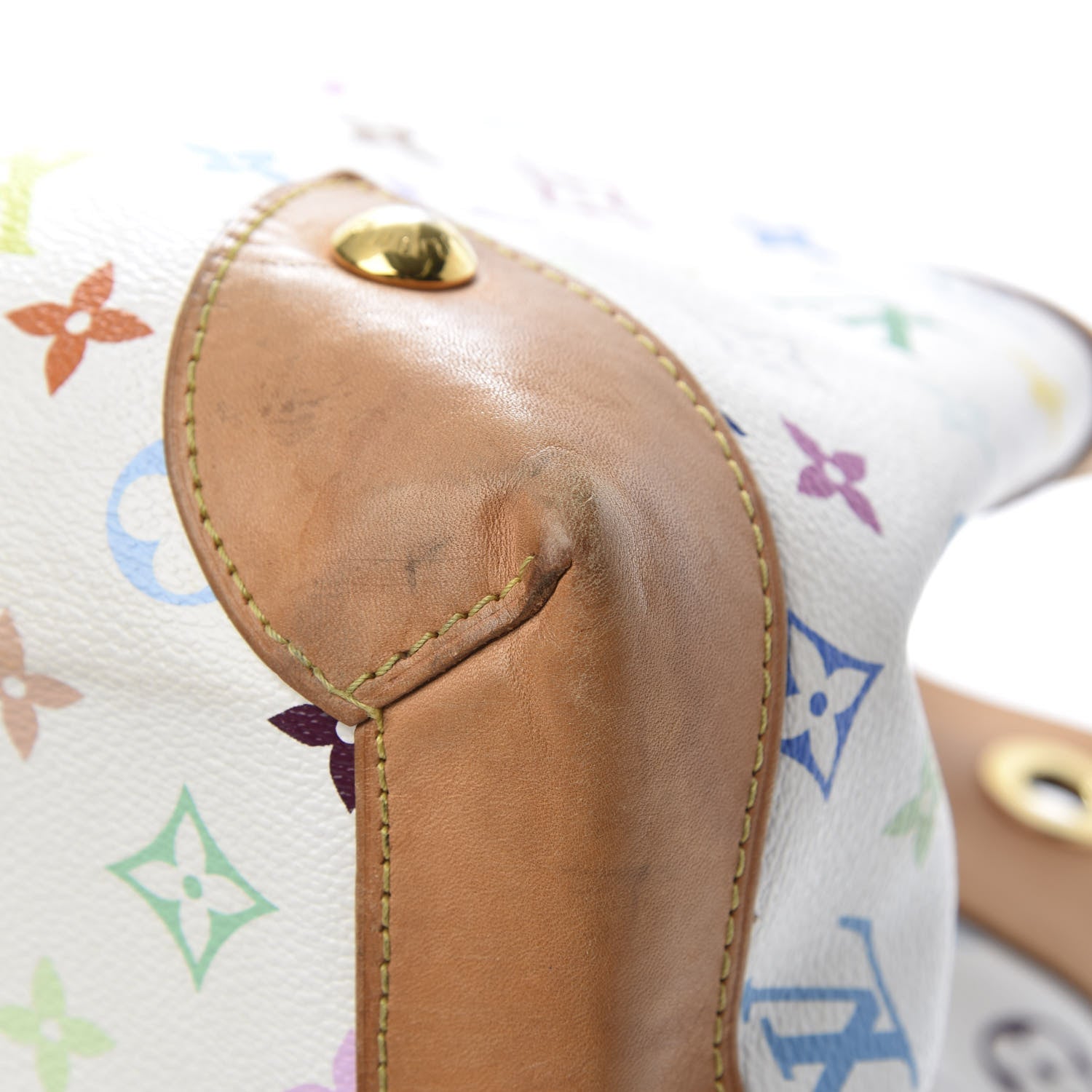 Louis Vuitton Monogram Multicolor Ursula White 11 of 19