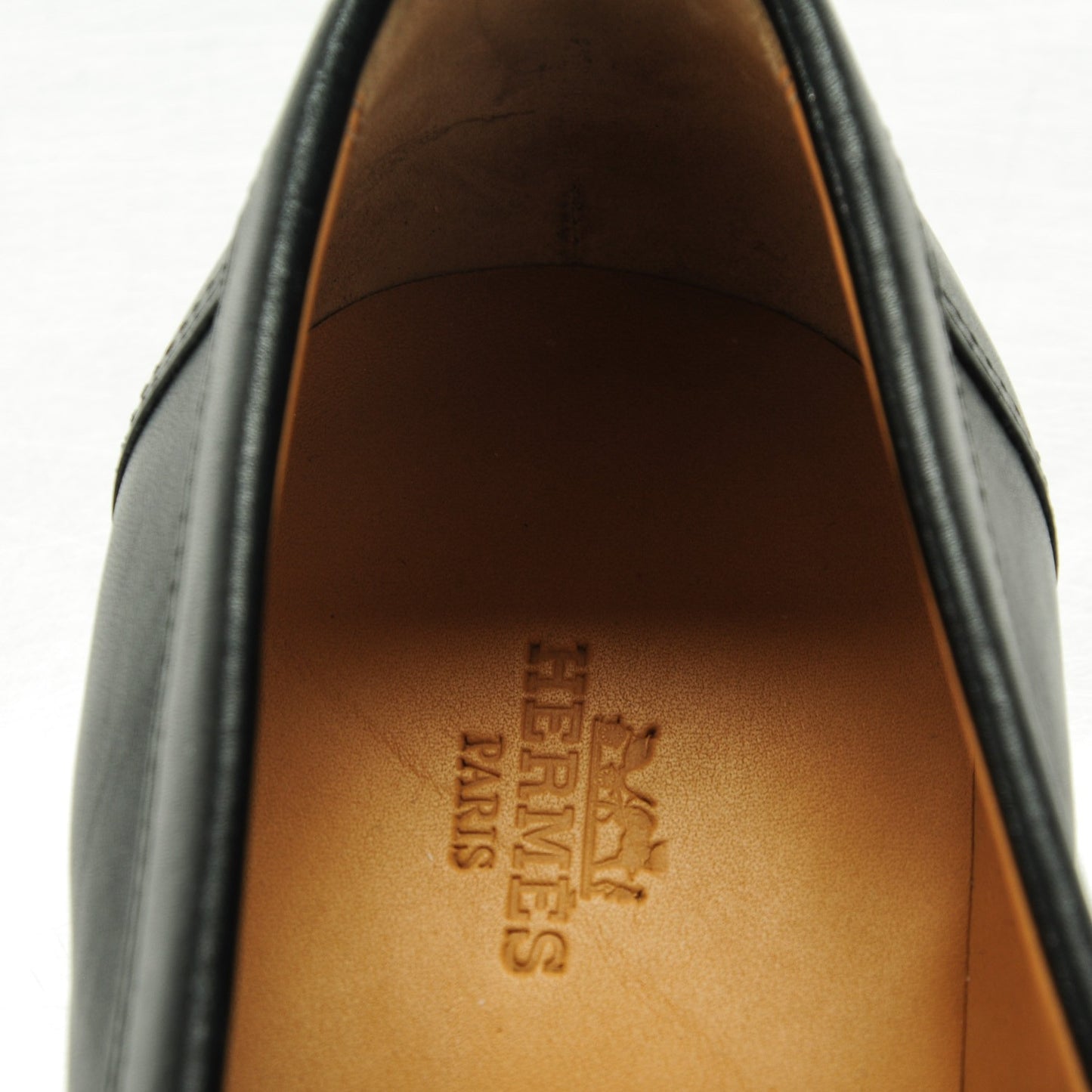 Tuscan Calfskin Kennedy Moccasin Loafers 38 Black