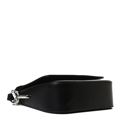 Prada Nylon Calfskin Identity Shoulder Bag Black 5 of 14