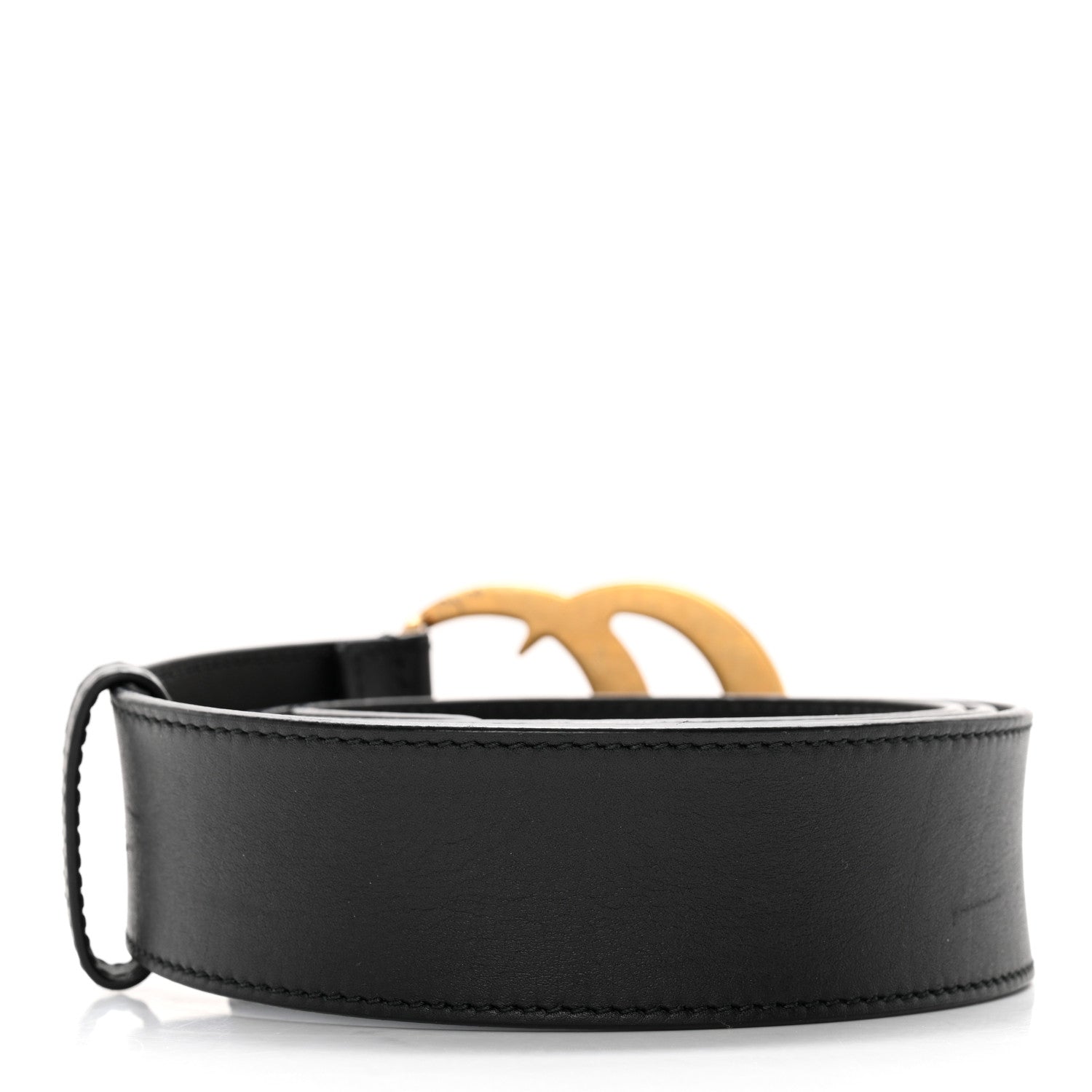Gucci Calfskin Double G 40mm Belt 100 40 Black 2 of 7