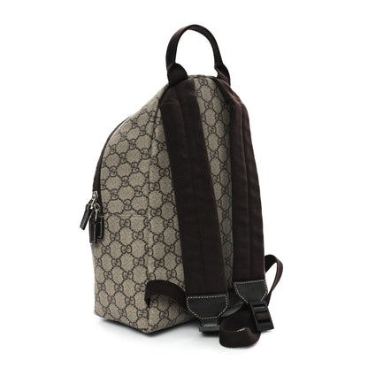 Gucci GG Supreme Monogram Margaux Calfskin Childrens Day Backpack Beige Ebony Cocoa Dark Chocolate 3 of 11