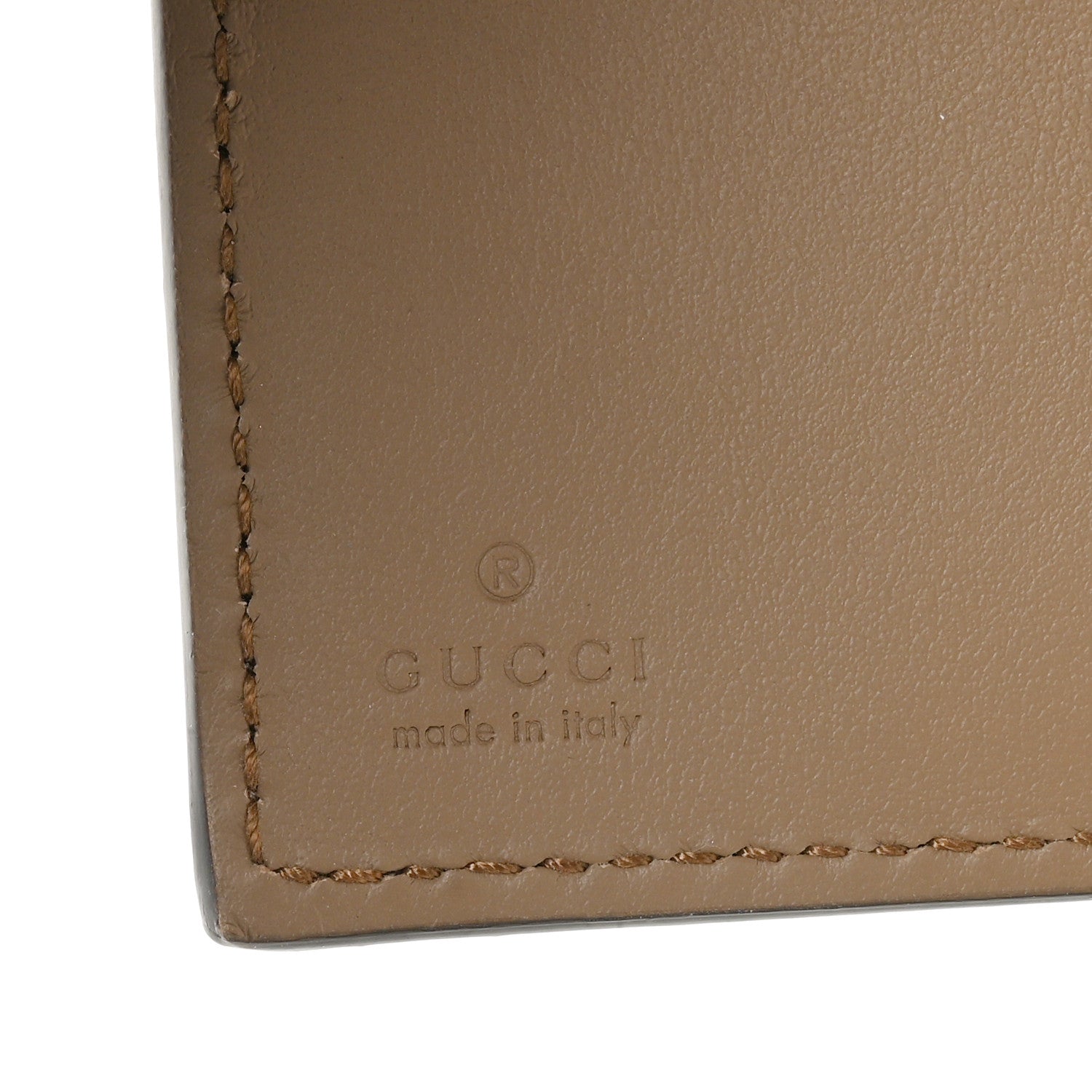 Gucci GG Supreme Monogram Dionysus Card Case Wallet Beige Taupe Beige Taupe 6 of 8