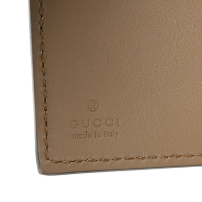 Gucci GG Supreme Monogram Dionysus Card Case Wallet Beige Taupe Beige Taupe 6 of 8