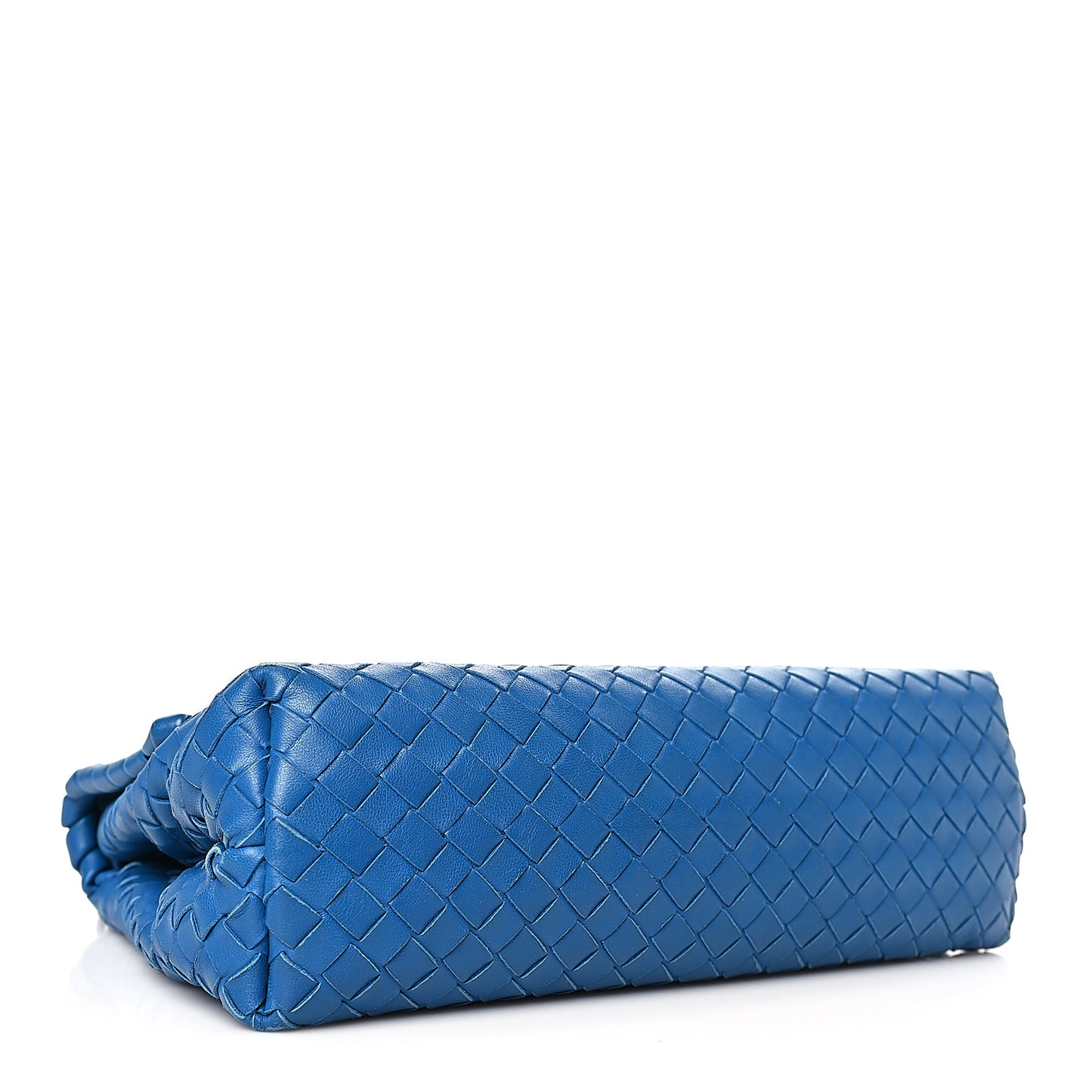 Nappa Intrecciato Baby Olimpia Shoulder Bag Signal Blue