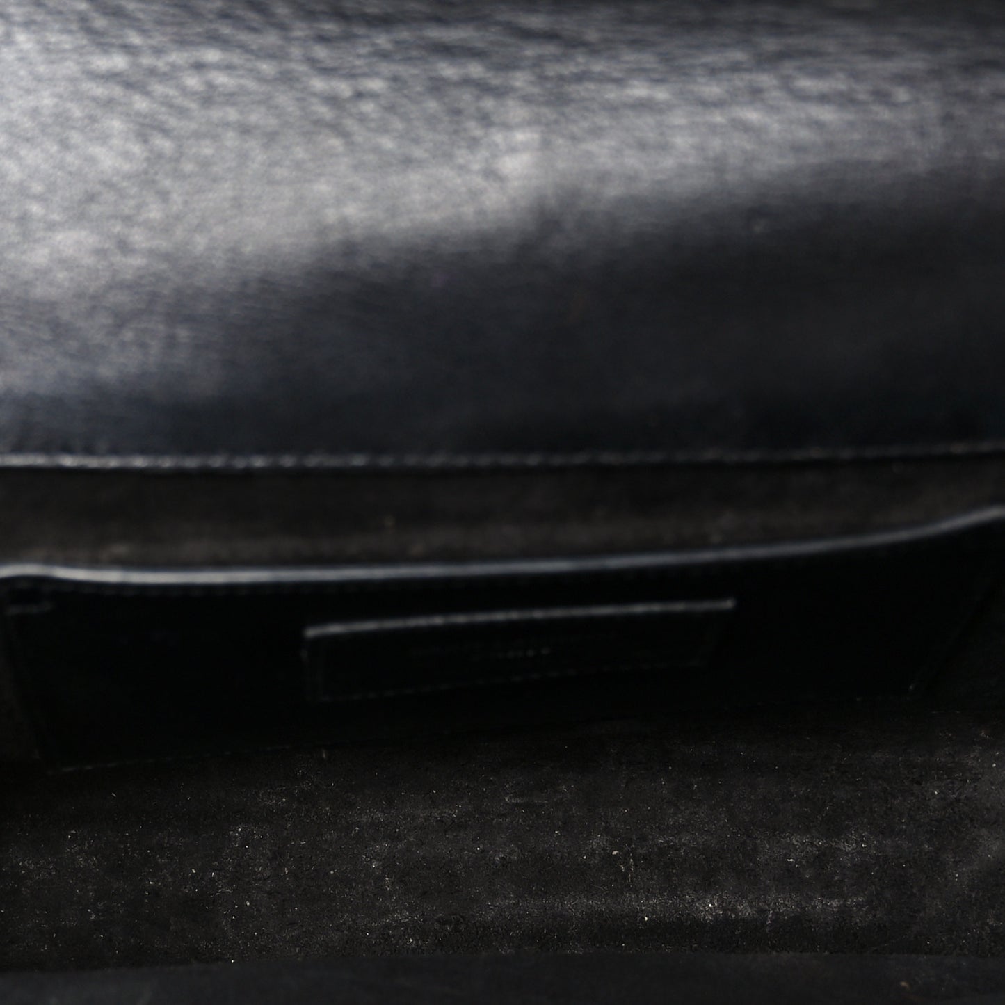 Calfskin Heart Studded Medium Monogram Kate Satchel Black