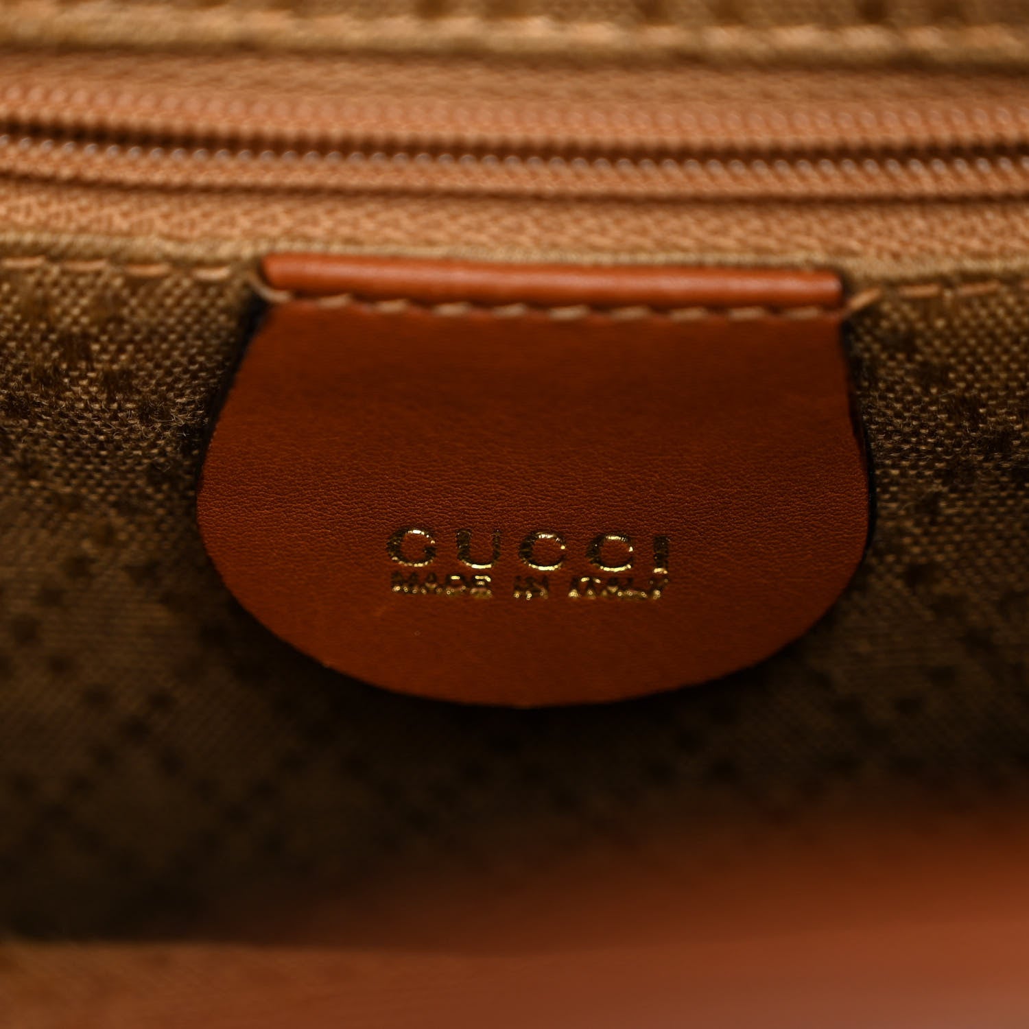 Gucci Calfskin Bamboo Mini Backpack Brown 6 of 12