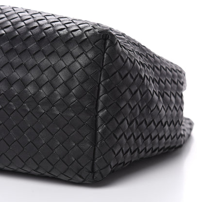 Bottega Veneta Nappa Intrecciato Medium Garda Bag Black 8 of 14