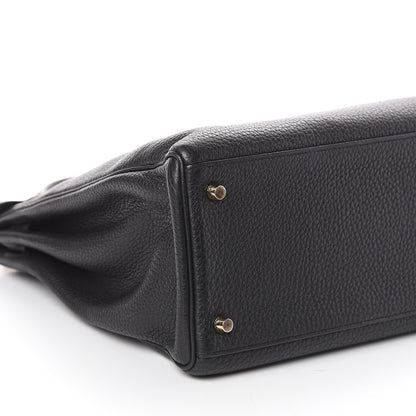 Hermes Togo Kelly Retourne 35 Black 32 of 34