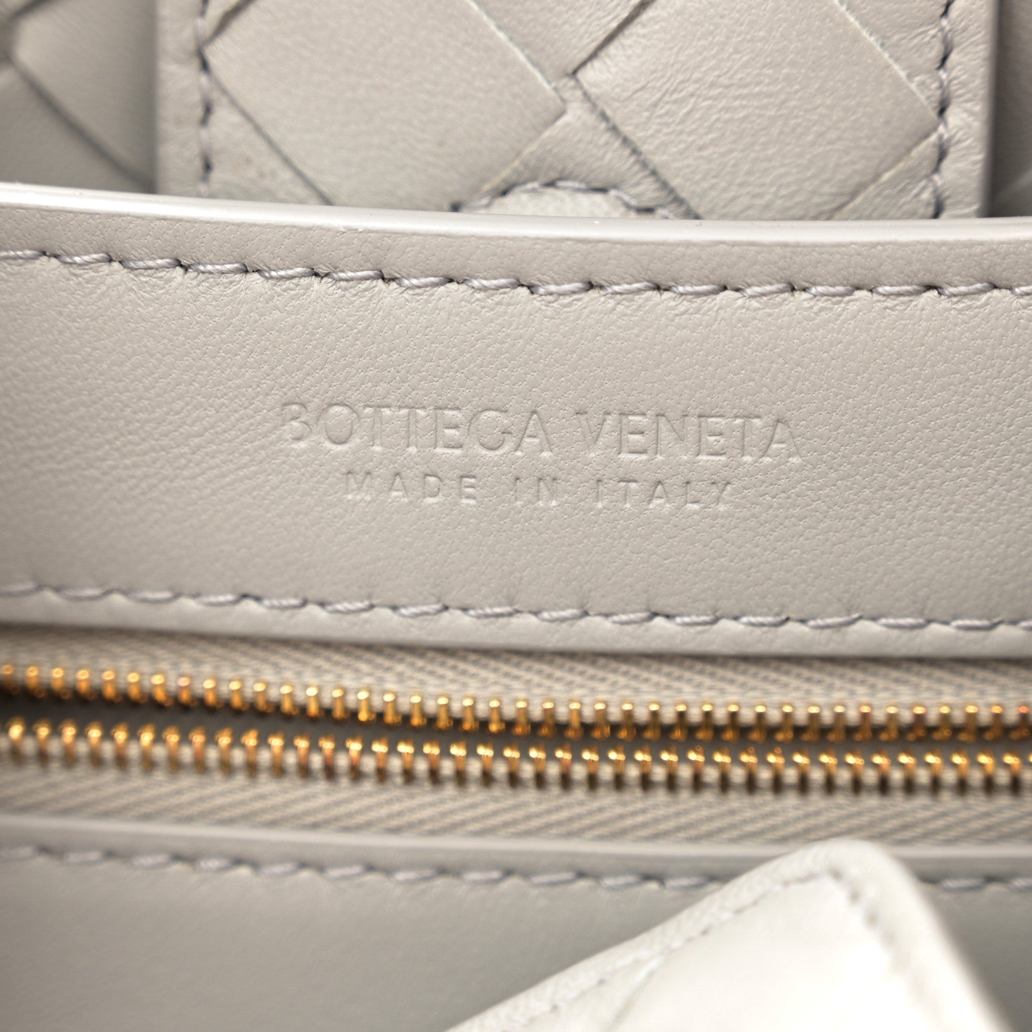 Bottega Veneta Nappa Intrecciato Small Andiamo Shoulder Bag Sterling 7 of 10