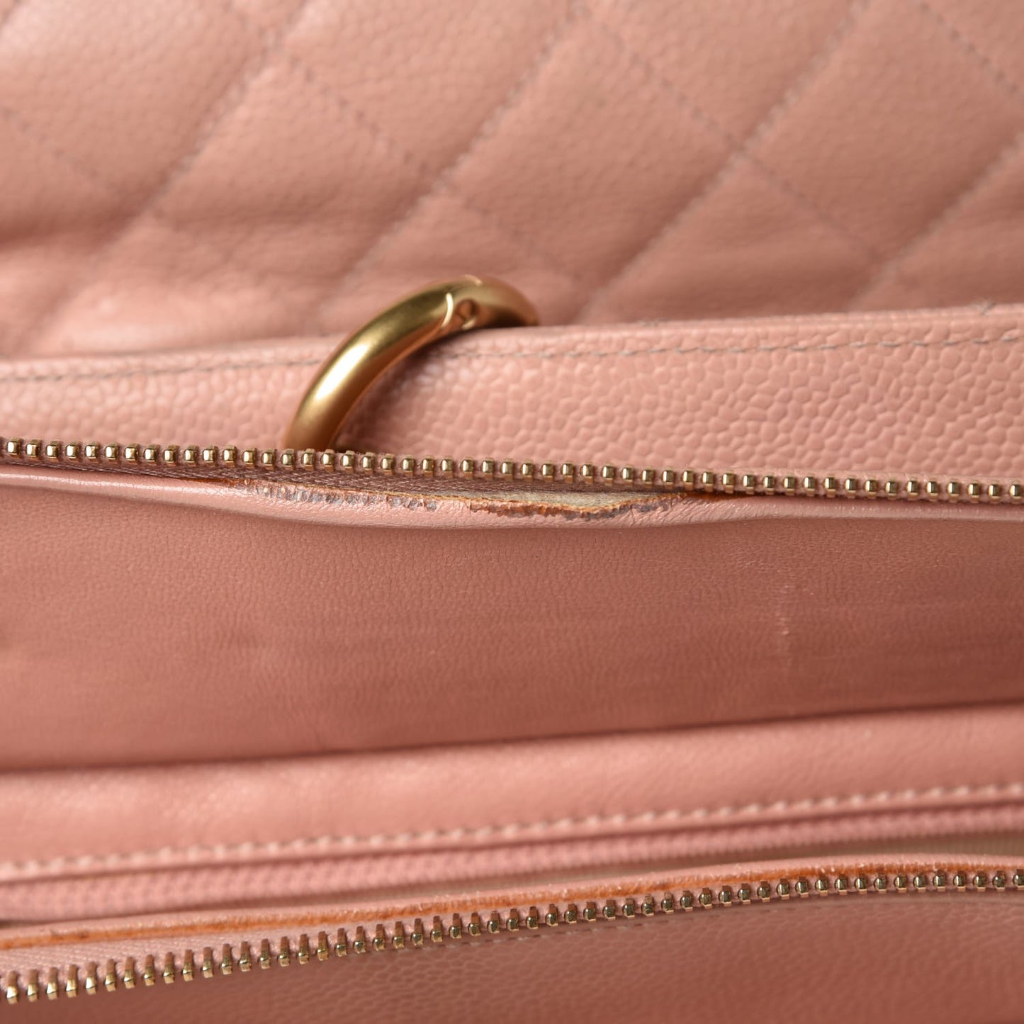 Caviar Quilted Grand Timeless Tote GTT Pink