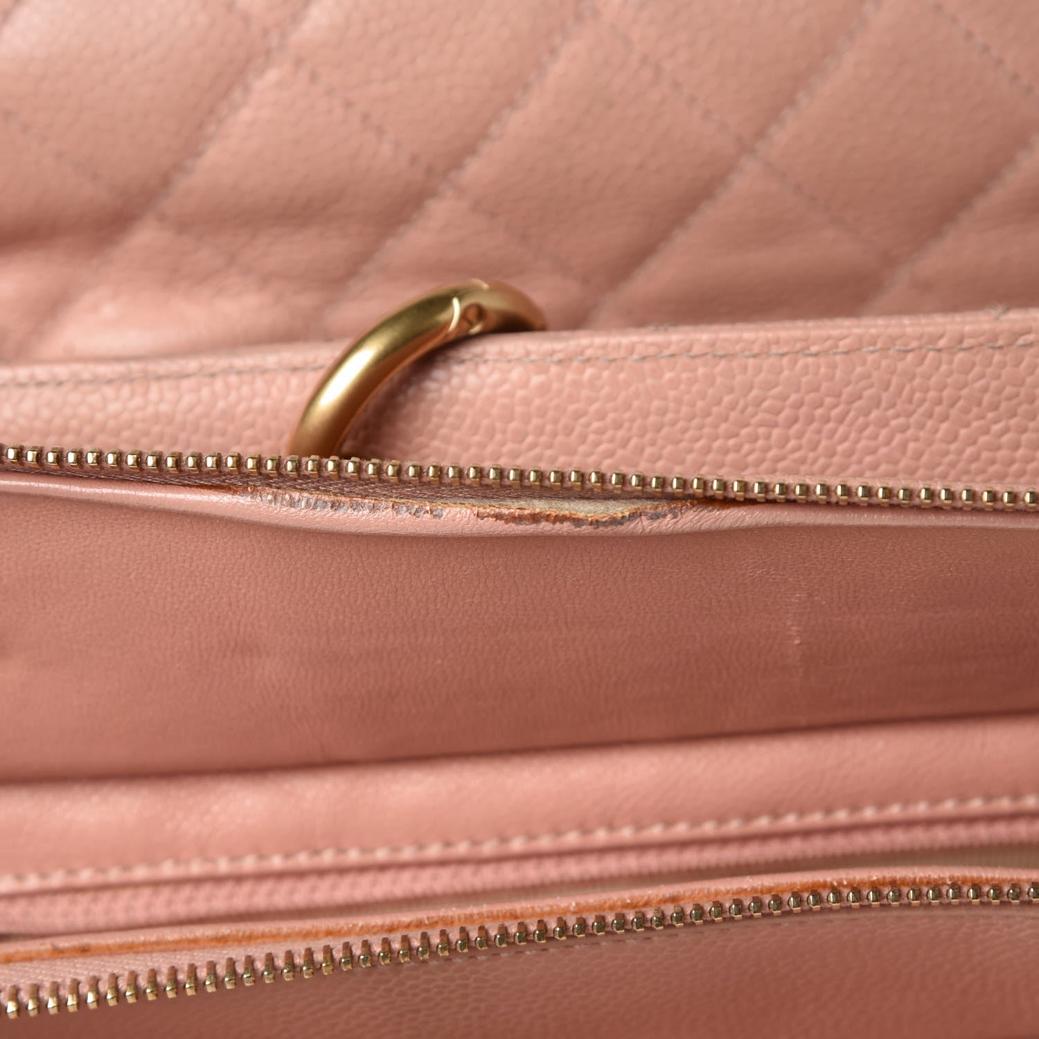 Chanel Caviar Quilted Grand Timeless Tote GTT Pink 10 of 18