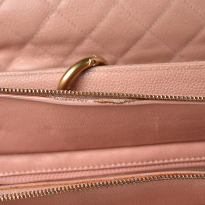 Chanel Caviar Quilted Grand Timeless Tote GTT Pink 10 of 18