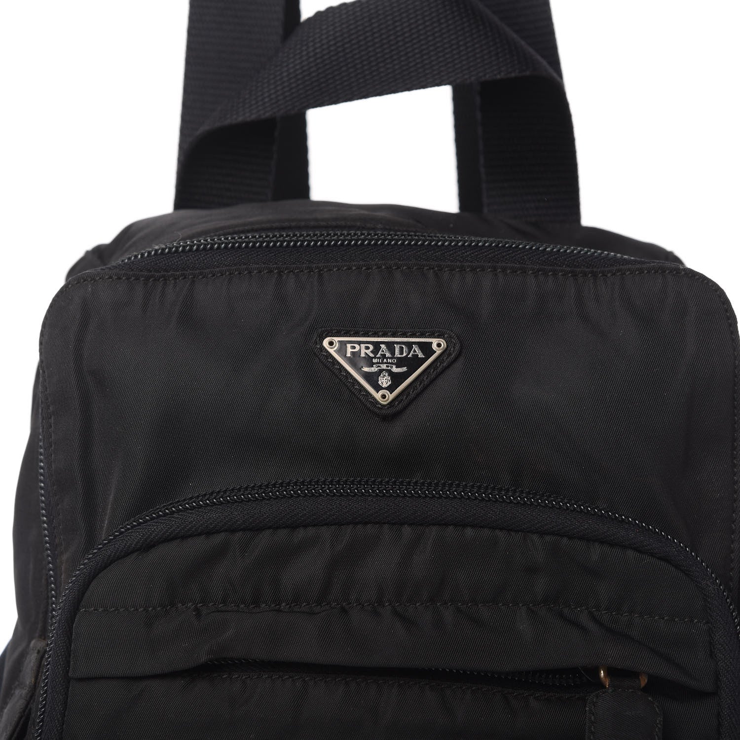 Prada Tessuto Nylon Backpack Black 9 of 12