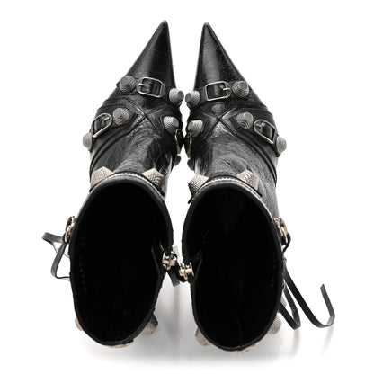 Balenciaga Agneau Arena Cagole 90mm Ankle Boots 37 Black 2 of 9
