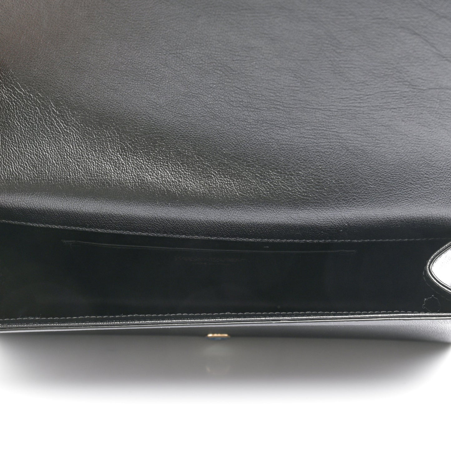 Calfskin Monogram Large Belle De Jour Clutch Black