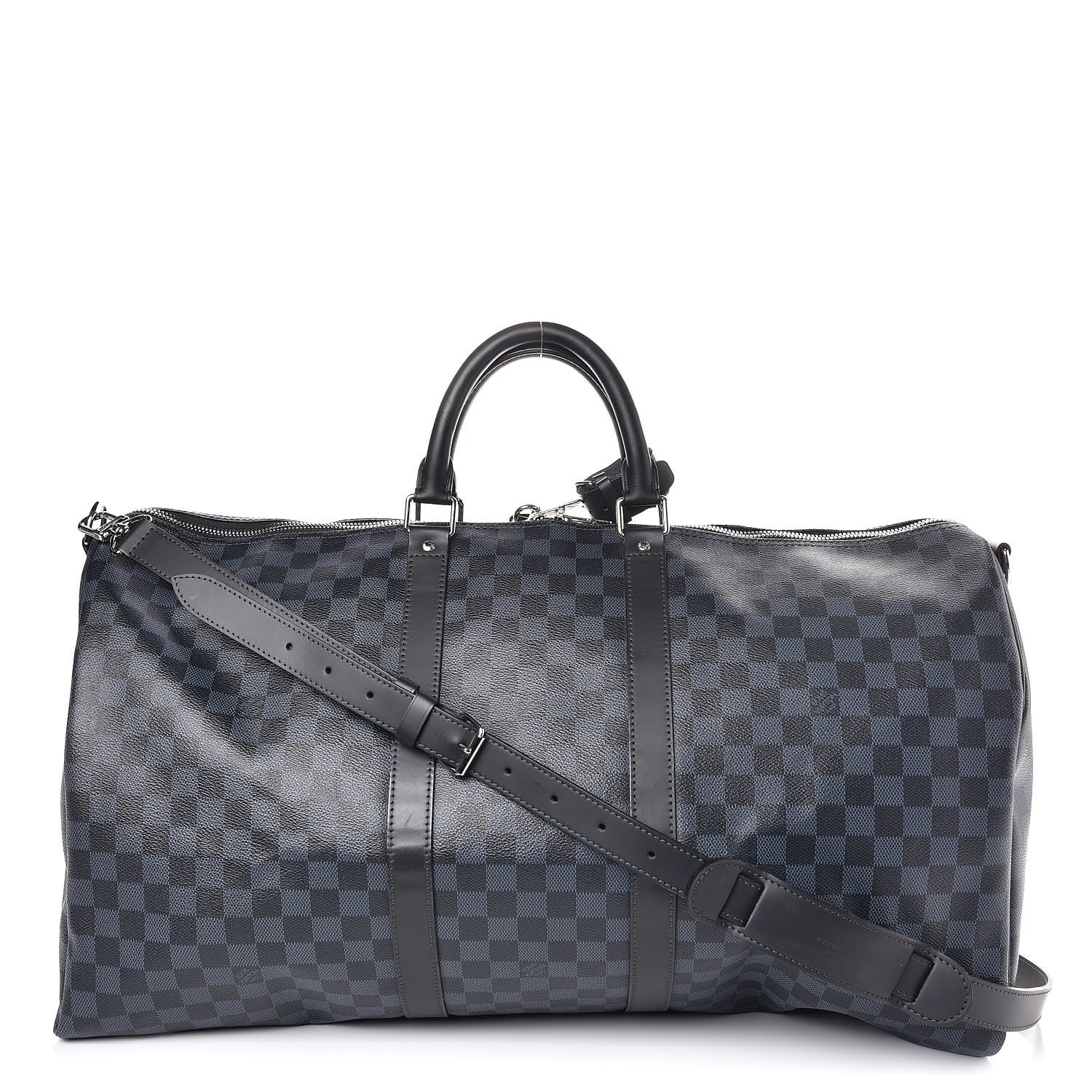 Louis Vuitton Damier Cobalt Keepall Bandouliere 55 1 of 8